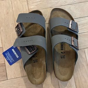 Men's Amalfi Leather Soft Footbed Arizona Birkenstock Sandals
